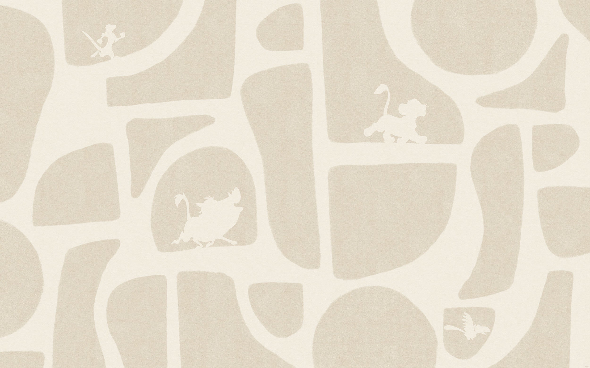 Disney The Lion King Animals and Shapes Wall Mural DX8 218 | Yourdecoration.com