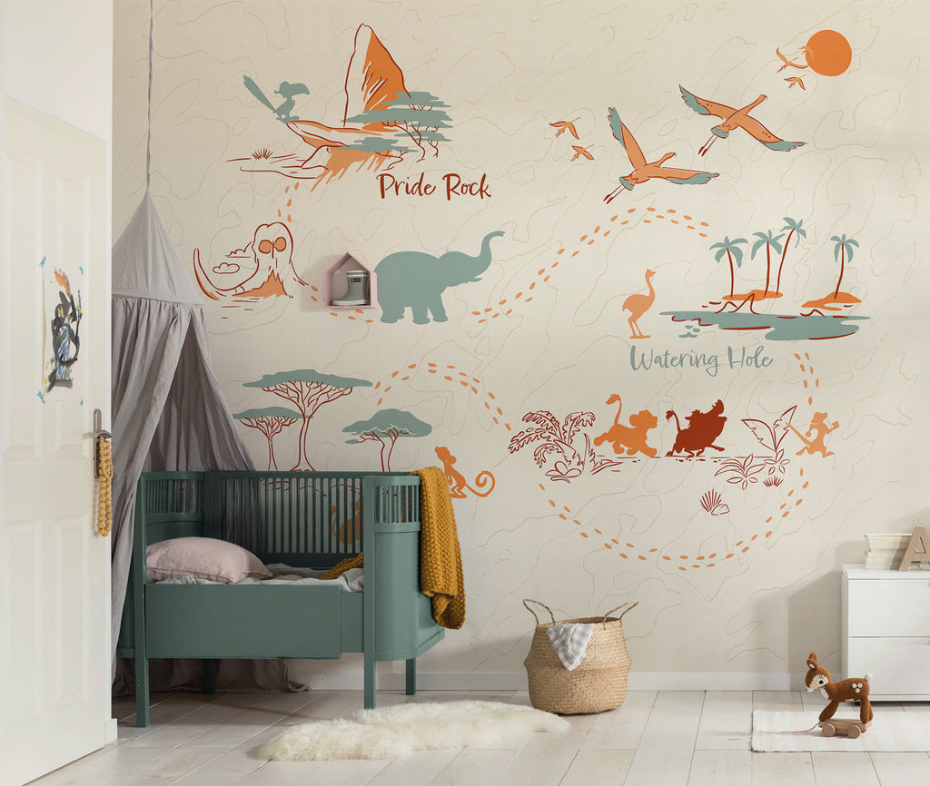 Disney The Lion King Circle of Life Interior Wall Mural DX6 214 | Yourdecoration.com