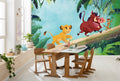 Disney The Lion King Classic Jungle Team Interior 026ie0 Wall Mural DX8 221 | Yourdecoration.com