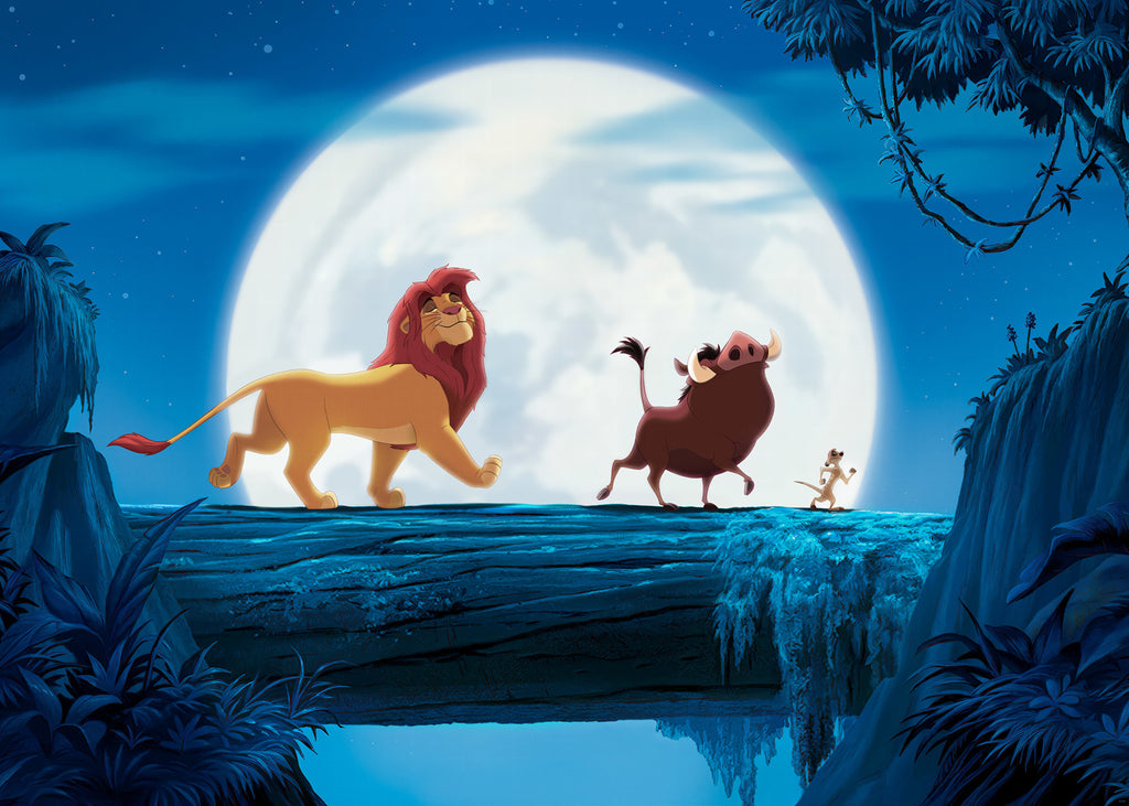 Disney The Lion King Full Moon Walk Wall Mural DX7 196 | Yourdecoration.com