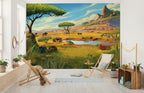 Disney The Lion King Savanna Interior Wall Mural DX7 236 | Yourdecoration.com