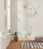 Disney Winnie the Pooh A Bluster Day Interior Wall Mural DX4 216 | Yourdecoration.com