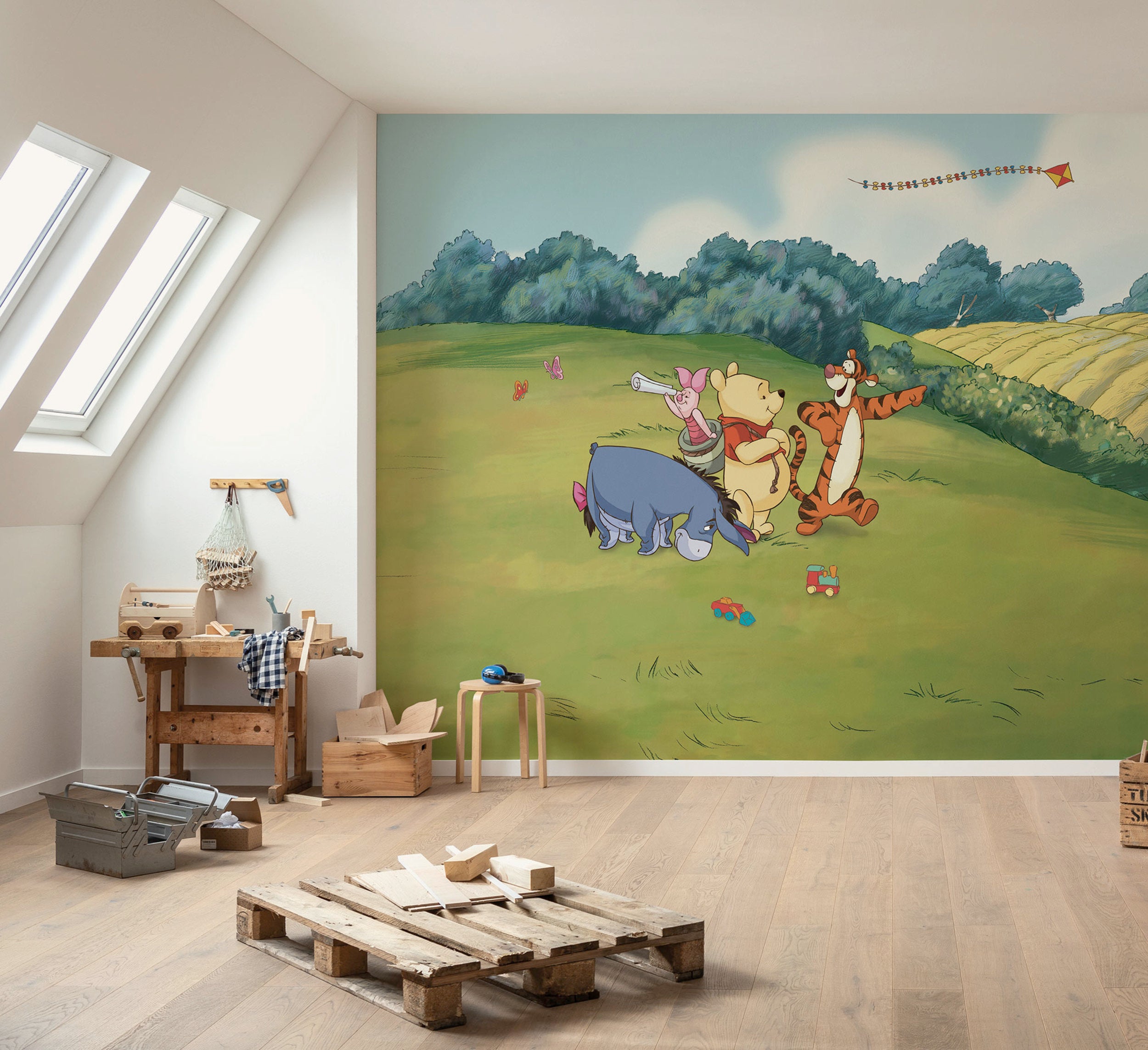 Disney Winnie the Pooh Adventure Interior Wall Mural DX6 244 | Yourdecoration.com