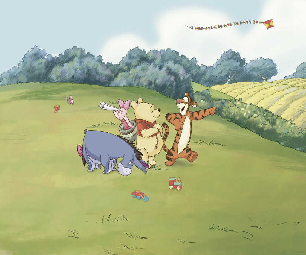 Disney Winnie the Pooh Adventure Wall Mural DX6 244 | Yourdecoration.com