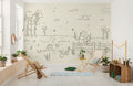 Disney Winnie the Pooh Bee at one with Nature Interior Wall Mural DX8 193 | Yourdecoration.com