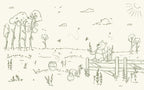 Disney Winnie the Pooh Bee at one with Nature Wall Mural DX8 193 | Yourdecoration.com