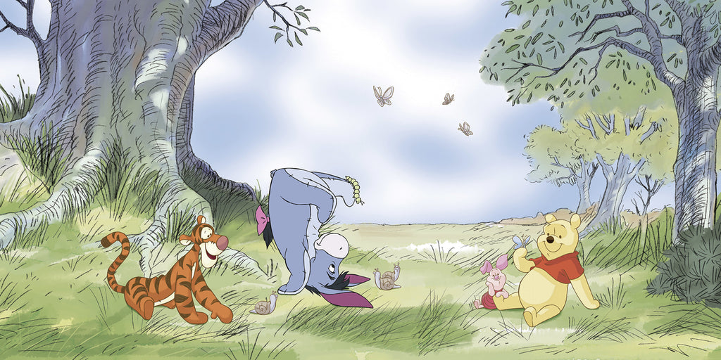 Disney Winnie the Pooh Friendly Day Wall Mural DX10 243 | Yourdecoration.com