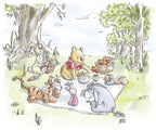 Disney Winnie the Pooh Nice for Picnics Wall Mural DX6 217 | Yourdecoration.com