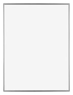Evry Plastic Photo Frame 18x24cm Silver Front | Yourdecoration.com