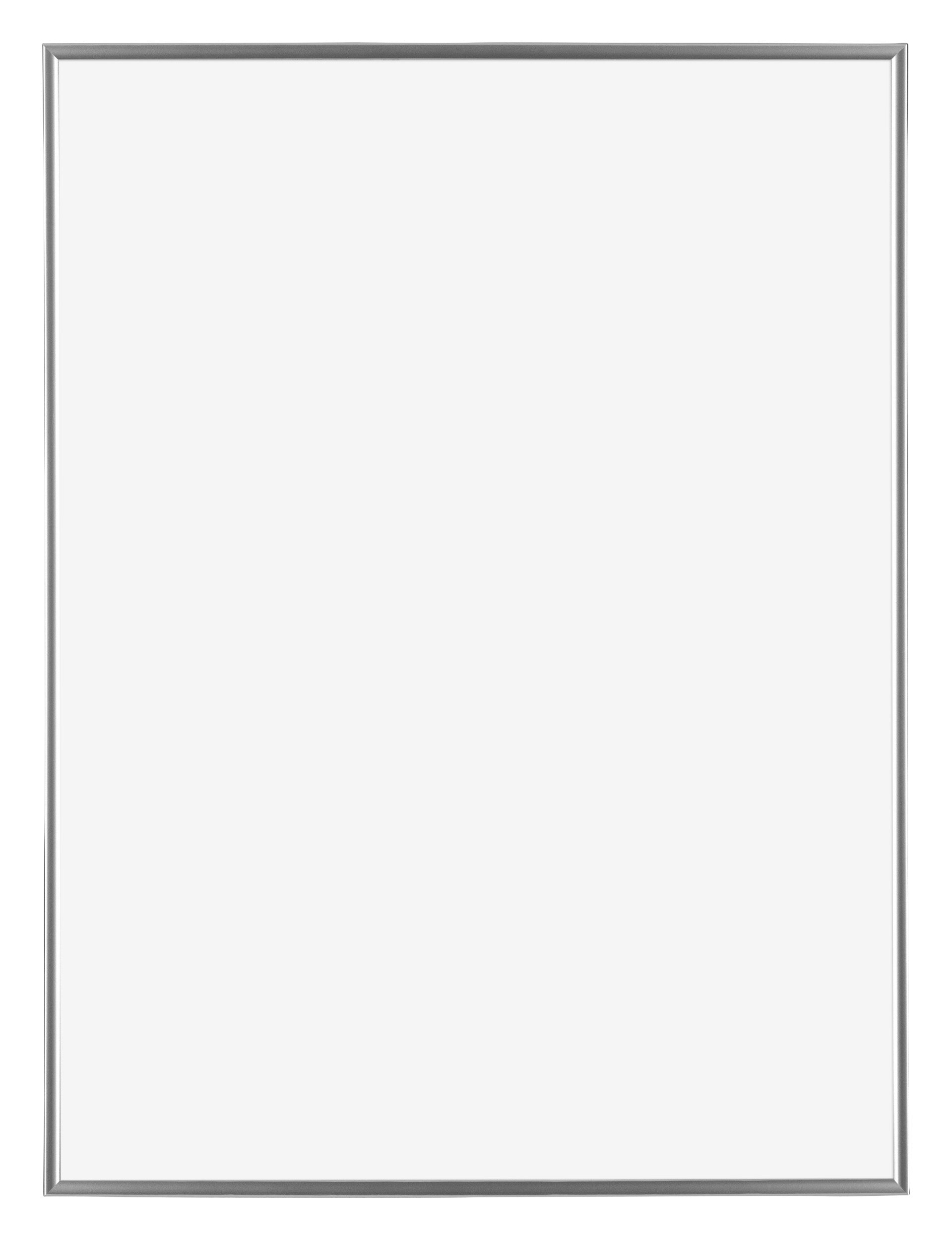 Evry Plastic Photo Frame 18x24cm Silver Front | Yourdecoration.com