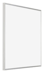 Evry Plastic Photo Frame 20x20 Silver Front Oblique | Yourdecoration.com