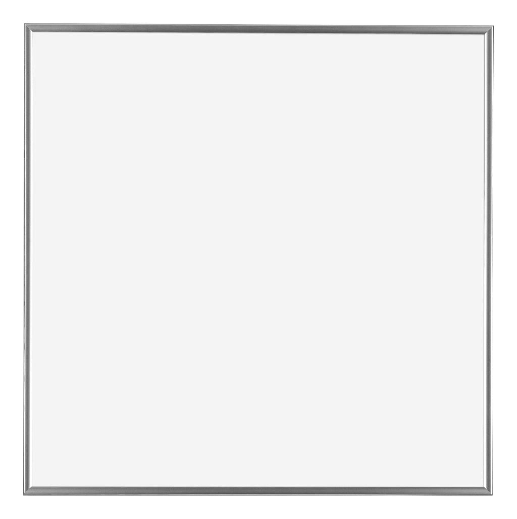 Evry Plastic Photo Frame 20x20 Silver Front | Yourdecoration.com