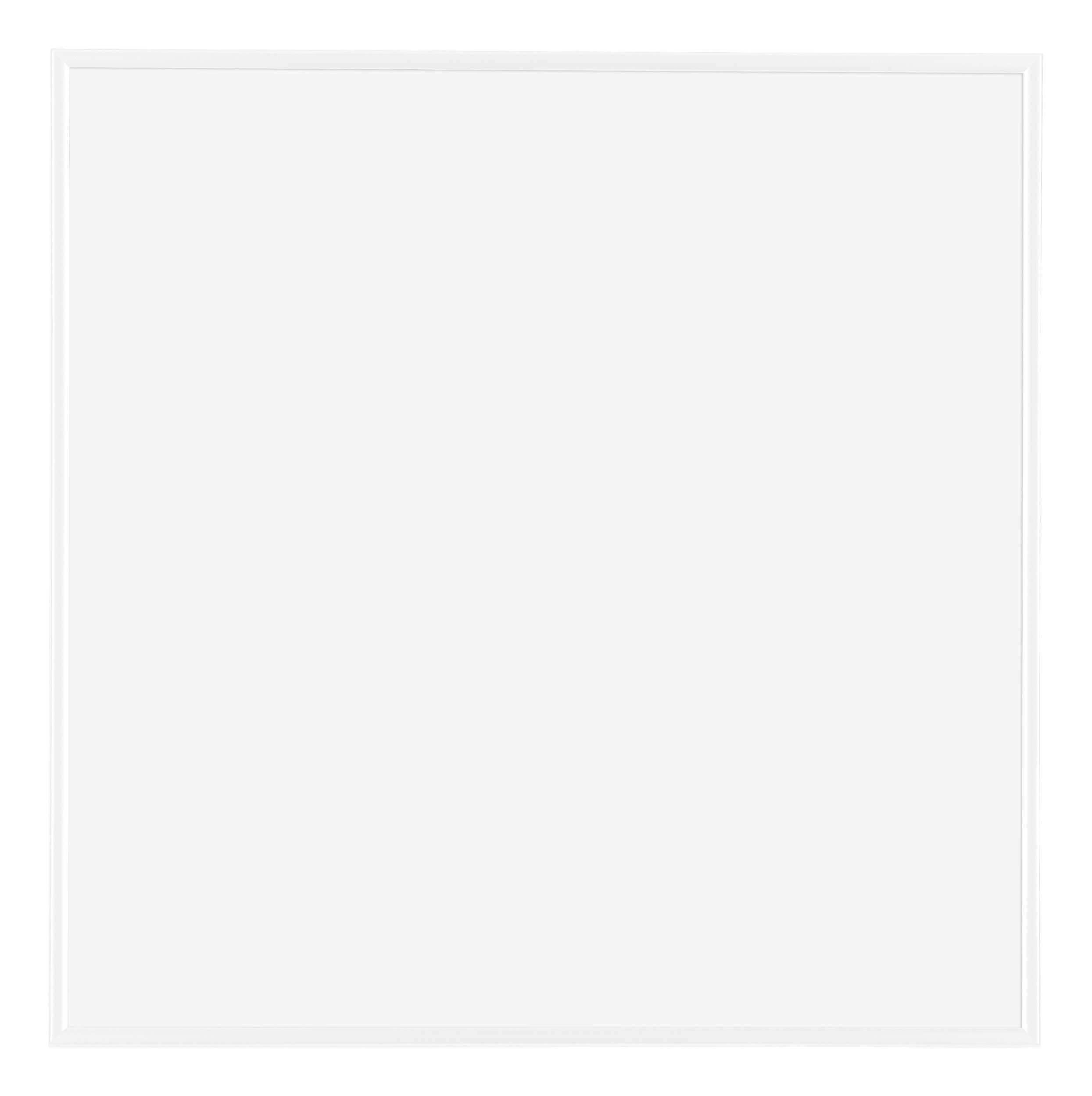 Evry Plastic Photo Frame 20x20 White High Gloss Front | Yourdecoration.com