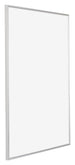 Evry Plastic Photo Frame 20x28cm Silver Front Oblique | Yourdecoration.com