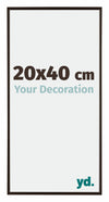 Evry Plastic Photo Frame 20x40cm Anthracite Front Size | Yourdecoration.com