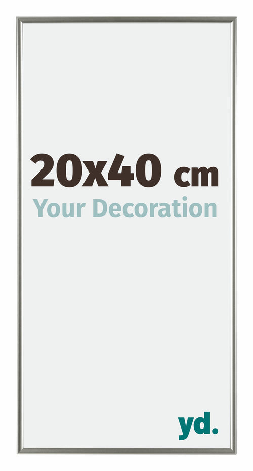 Evry Plastic Photo Frame 20x40cm Champagne Front Size | Yourdecoration.com