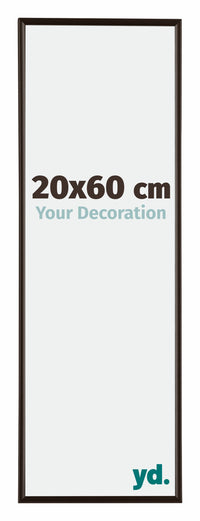 Evry Plastic Photo Frame 20x60cm Anthracite Front Size | Yourdecoration.com