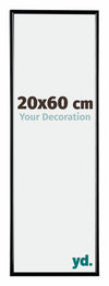 Evry Plastic Photo Frame 20x60cm Black High Gloss Front Size | Yourdecoration.com