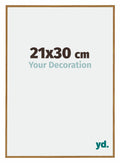 Evry Plastic Photo Frame 21x30cm Beech Light Front Size | Yourdecoration.com