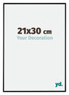 Evry Plastic Photo Frame 21x30cm Black Matt Front Size | Yourdecoration.com