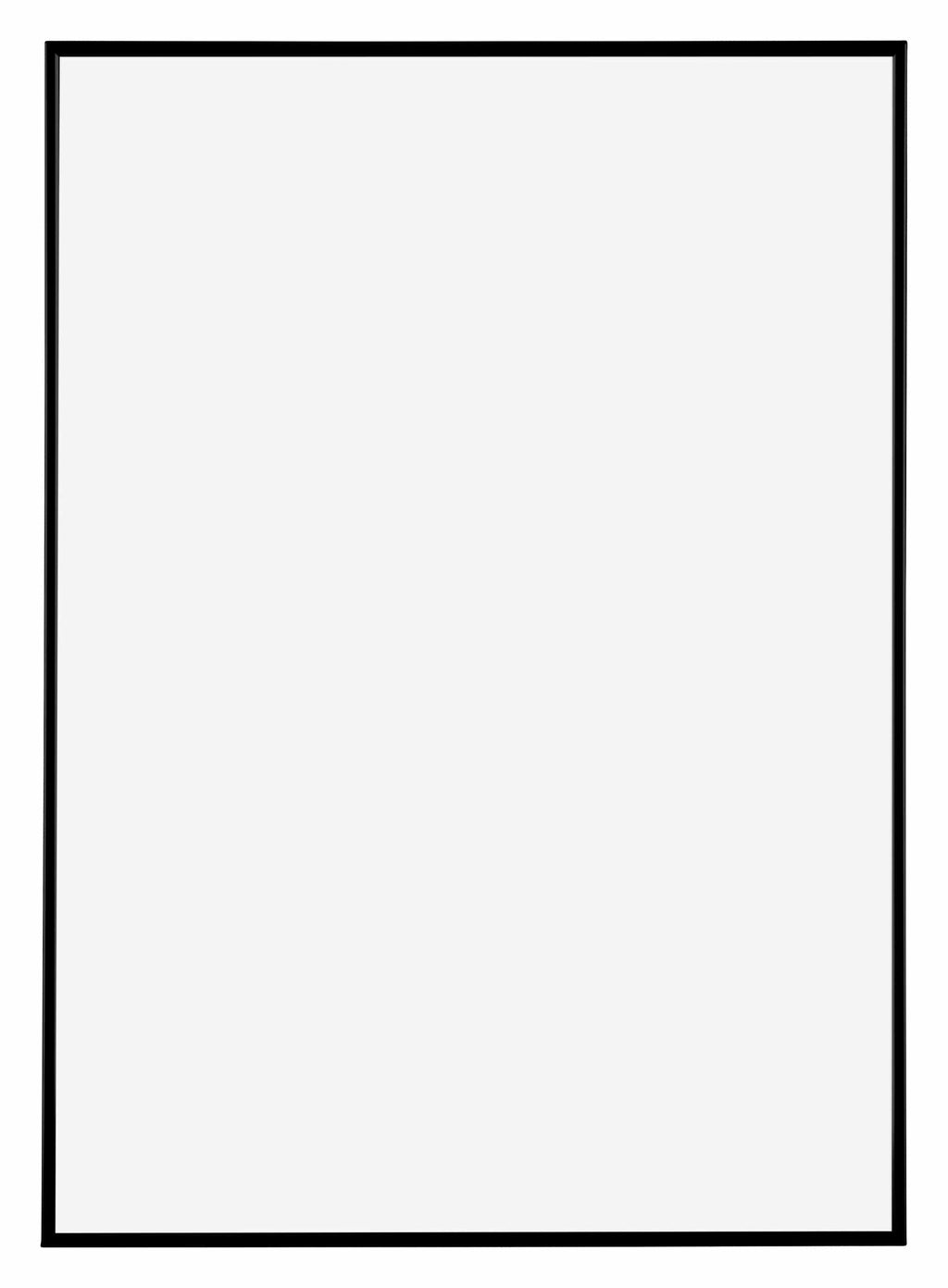 Evry Plastic Photo Frame 21x30cm Black Matt Front | Yourdecoration.com