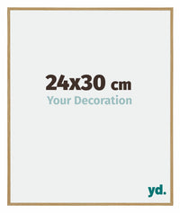 Evry Plastic Photo Frame 24x30cm Beech Light Front Size | Yourdecoration.com