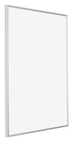 Evry Plastic Photo Frame 24x30cm Silver Front Oblique | Yourdecoration.com