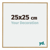 Evry Plastic Photo Frame 25x25cm Beech Light Front Size | Yourdecoration.com