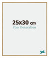 Evry Plastic Photo Frame 25x30cm Beech Light Front Size | Yourdecoration.com