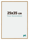 Evry Plastic Photo Frame 25x35cm Beech Light Front Size | Yourdecoration.com