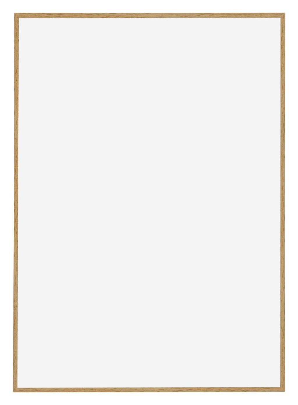 Evry Plastic Photo Frame 25x35cm Beech Light Front | Yourdecoration.com
