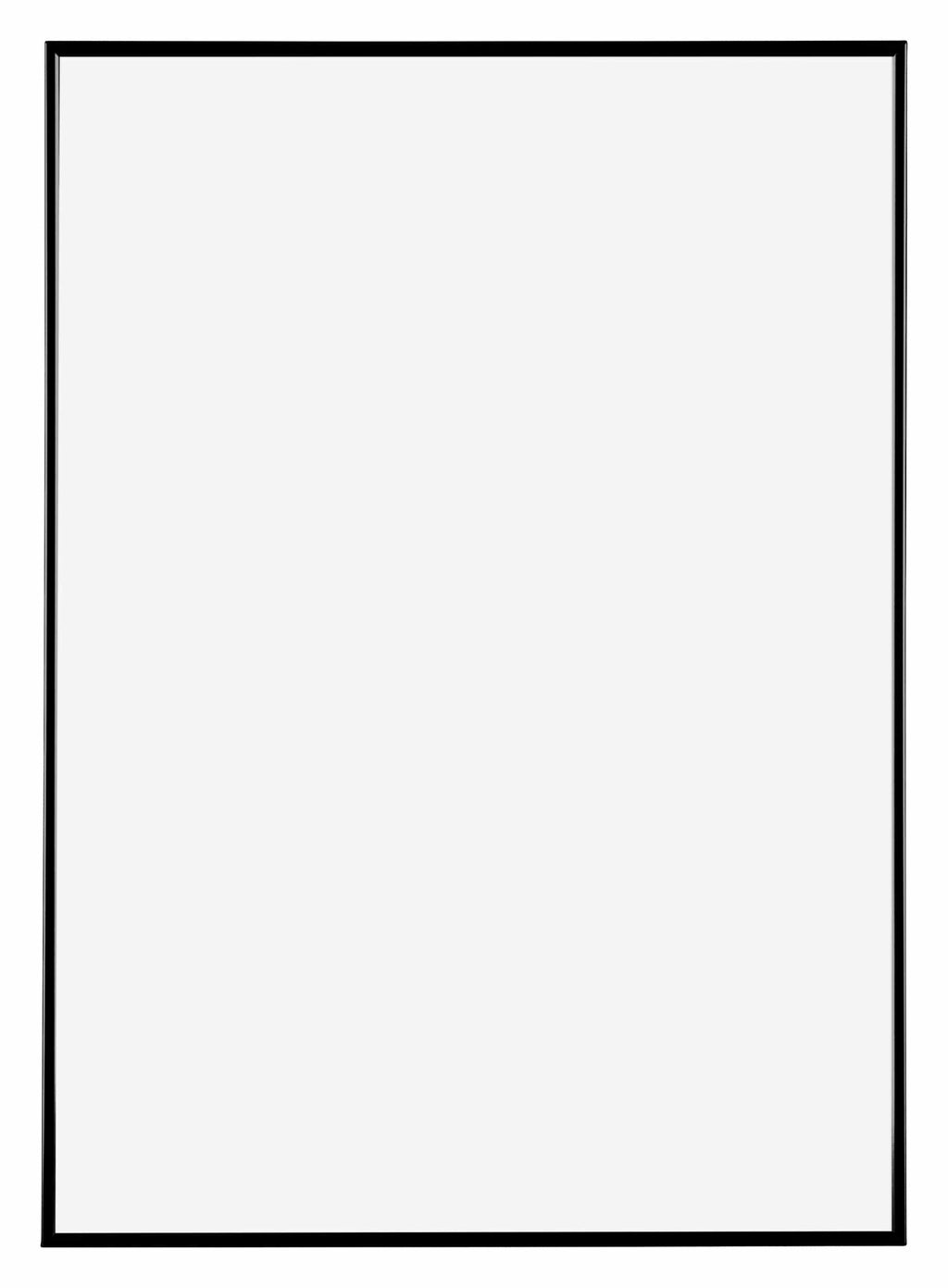 Evry Plastic Photo Frame 25x35cm Black High Gloss Front | Yourdecoration.com