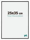 Evry Plastic Photo Frame 25x35cm Black Matt Front Size | Yourdecoration.com