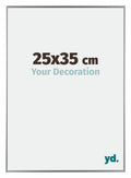 Evry Plastic Photo Frame 25x35cm Silver Front Size | Yourdecoration.com