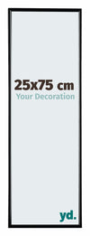 Evry Plastic Photo Frame 25x75cm Black High Gloss Front Size | Yourdecoration.com