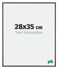 Evry Plastic Photo Frame 28x35cm Anthracite Front Size | Yourdecoration.com