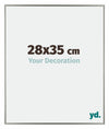 Evry Plastic Photo Frame 28x35cm Champagne Front Size | Yourdecoration.com