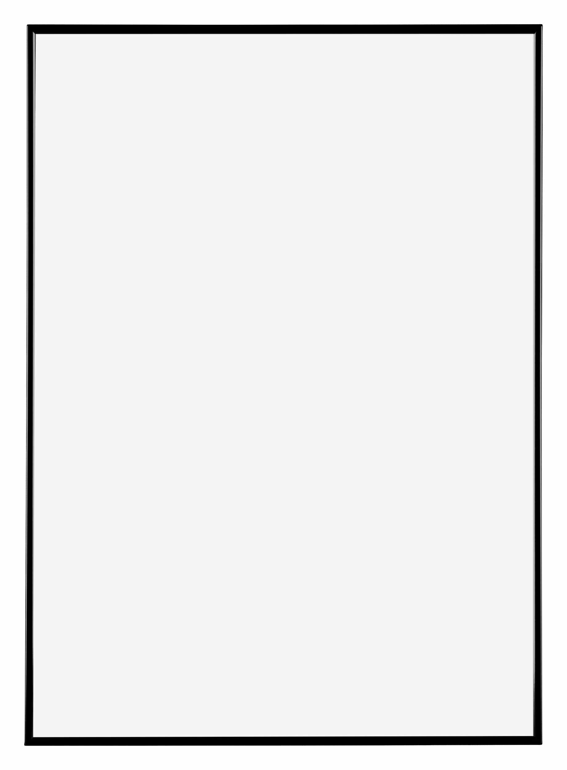 Evry Plastic Photo Frame 29 7x42cm A3 Black High Gloss Front | Yourdecoration.com