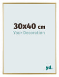 Evry Plastic Photo Frame 30x40cm Gold Front Size | Yourdecoration.nl
