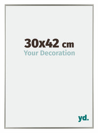 Evry Plastic Photo Frame 30x42cm Champagne Front Size | Yourdecoration.com