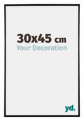 Evry Plastic Photo Frame 30x45cm Black High Gloss Front Size | Yourdecoration.com