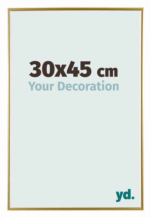 Evry Plastic Photo Frame 30x45cm Gold Front Size | Yourdecoration.nl