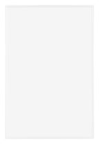 Evry Plastic Photo Frame 30x45cm White High Gloss Front | Yourdecoration.com