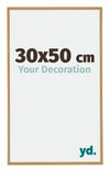 Evry Plastic Photo Frame 30x50cm Beech Light Front Size | Yourdecoration.com