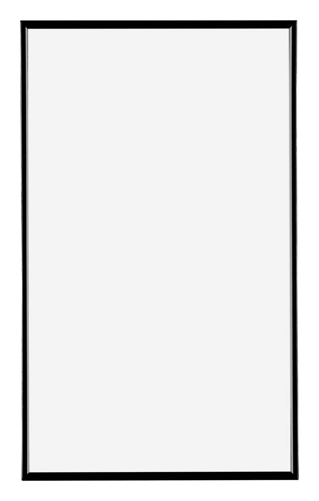 Evry Plastic Photo Frame 30x50cm Black High Gloss Front | Yourdecoration.com