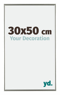 Evry Plastic Photo Frame 30x50cm Champagne Front Size | Yourdecoration.com