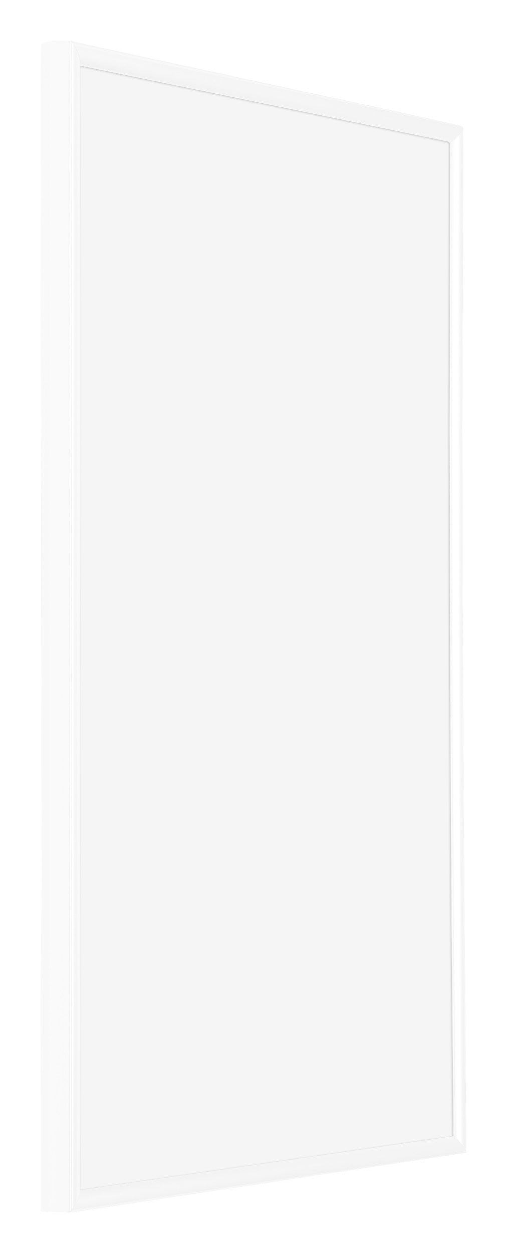 Evry Plastic Photo Frame 30x50cm White High Gloss Front Oblique | Yourdecoration.com