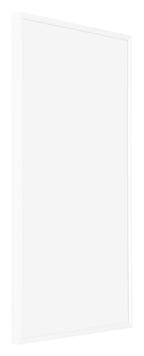 Evry Plastic Photo Frame 30x50cm White High Gloss Front Oblique | Yourdecoration.com