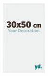 Evry Plastic Photo Frame 30x50cm White High Gloss Front Size | Yourdecoration.com