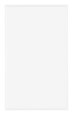 Evry Plastic Photo Frame 30x50cm White High Gloss Front | Yourdecoration.com
